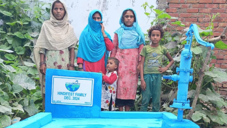 Dankzij HINDIFEST krijgt een dorp in India schoon drinkwater